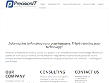 Tablet Screenshot of precisionit.net